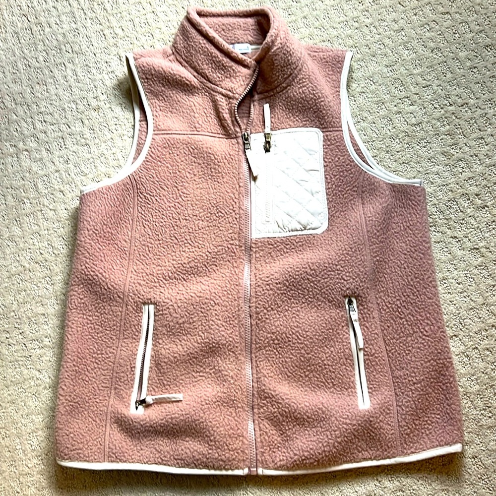Fleece vest with pockets!  Barely worn.